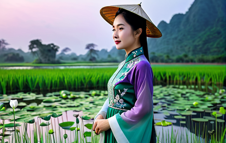 AI 예술과 영화 제작 - The Ethereal Ao Dai Muse**

**Prompt:** "A graceful Vietnamese woman, envisioned as a muse within a ...