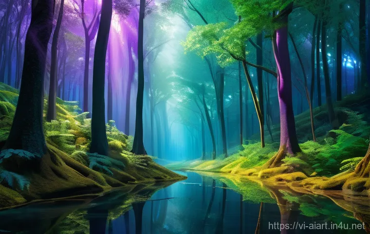 AI 예술과 비주얼 코딩 - **Prompt 1: The Visionary Digital Artist**
    "A young, diverse female artist in her late 20s, with...