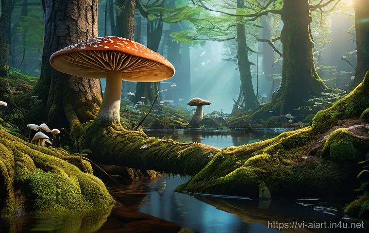 AI 예술과 텍스처 생성 - **Prompt 1: Enchanted Forest Landscape**
    "A breathtaking, vibrant enchanted forest landscape dur...